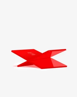Assouline Supports A Livres<Un Stand De Livres - Rouge Uni